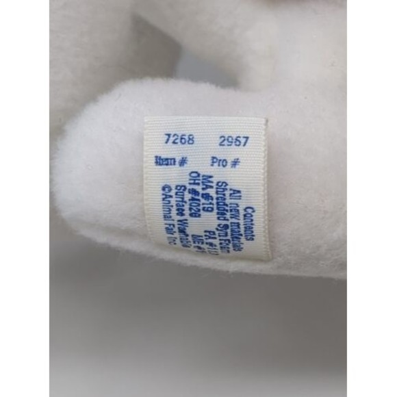 Pete The Coachmen Dalmation Mascot Plush Animal Fair Tags red collar NEW Vintage - Picture 8 of 9